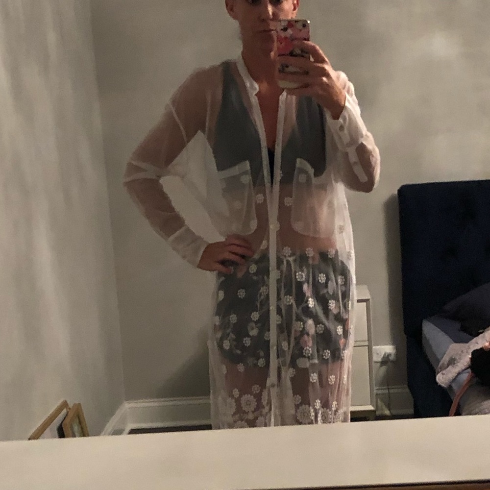 Sheer blouse